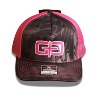 Kryptek Camo & Pink Richardson 112 Trucker Hat | God & Country