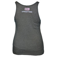 Ladies Relaxed Fit United As Intended Patriotic Tank - Classic [Dark Grey Heather]